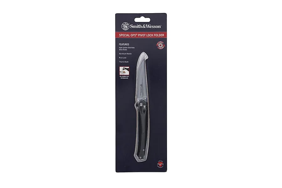 BTI LLC Smith and Wesson Special Ops Crossbar Lock Folding Knife