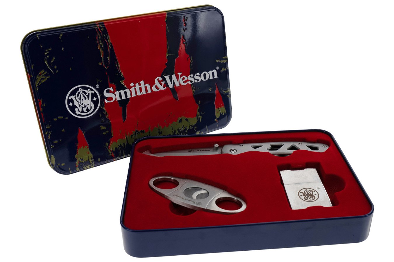 Battenfeld Cigar Cutter, Lighter and Knife Combo