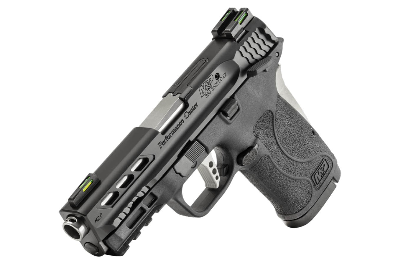 SMITH AND WESSON M&P380 Shield EZ Performance Center 380 ACP Pistol with Silver Ported Barrel