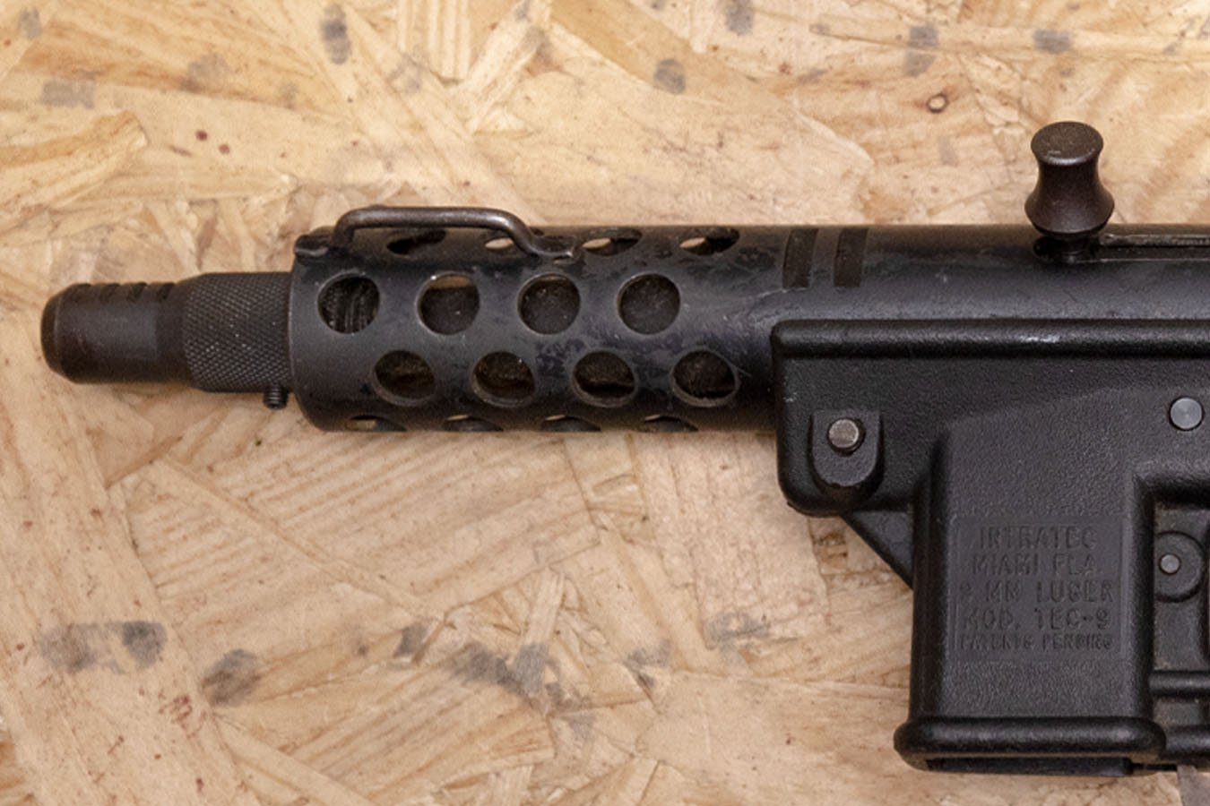 INTRATEC TEC-9 9mm Police Trade-In Pistol (Magazine Not Included)