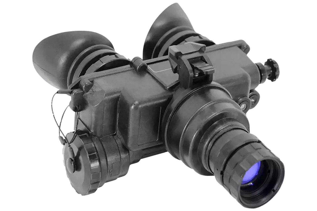 AGM GLOBAL VISION PVS-7 NL1 Night Vision Goggles Black 1x27mm Gen 2+ Level 1, 51-65 lp/mm Resolution Green Filter