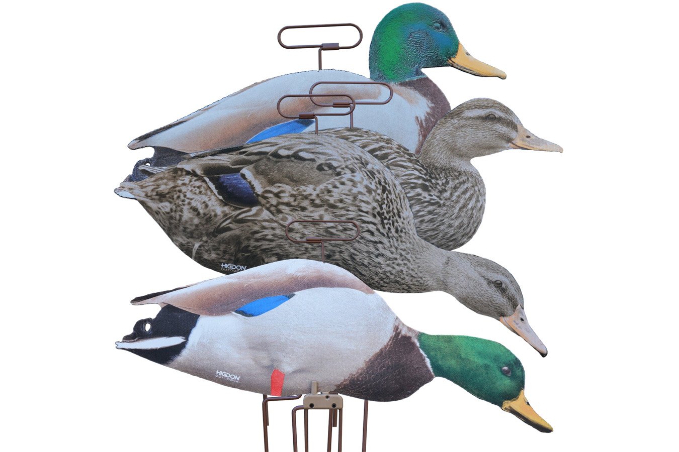 Higdon FLATS Mallard Duck Motion Silhouettes 12pk