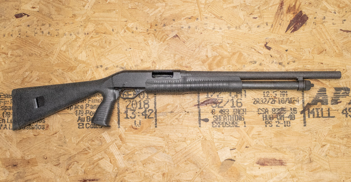STEVENS 320 12 Gauge Pump Action Police Trade-In Shotgun