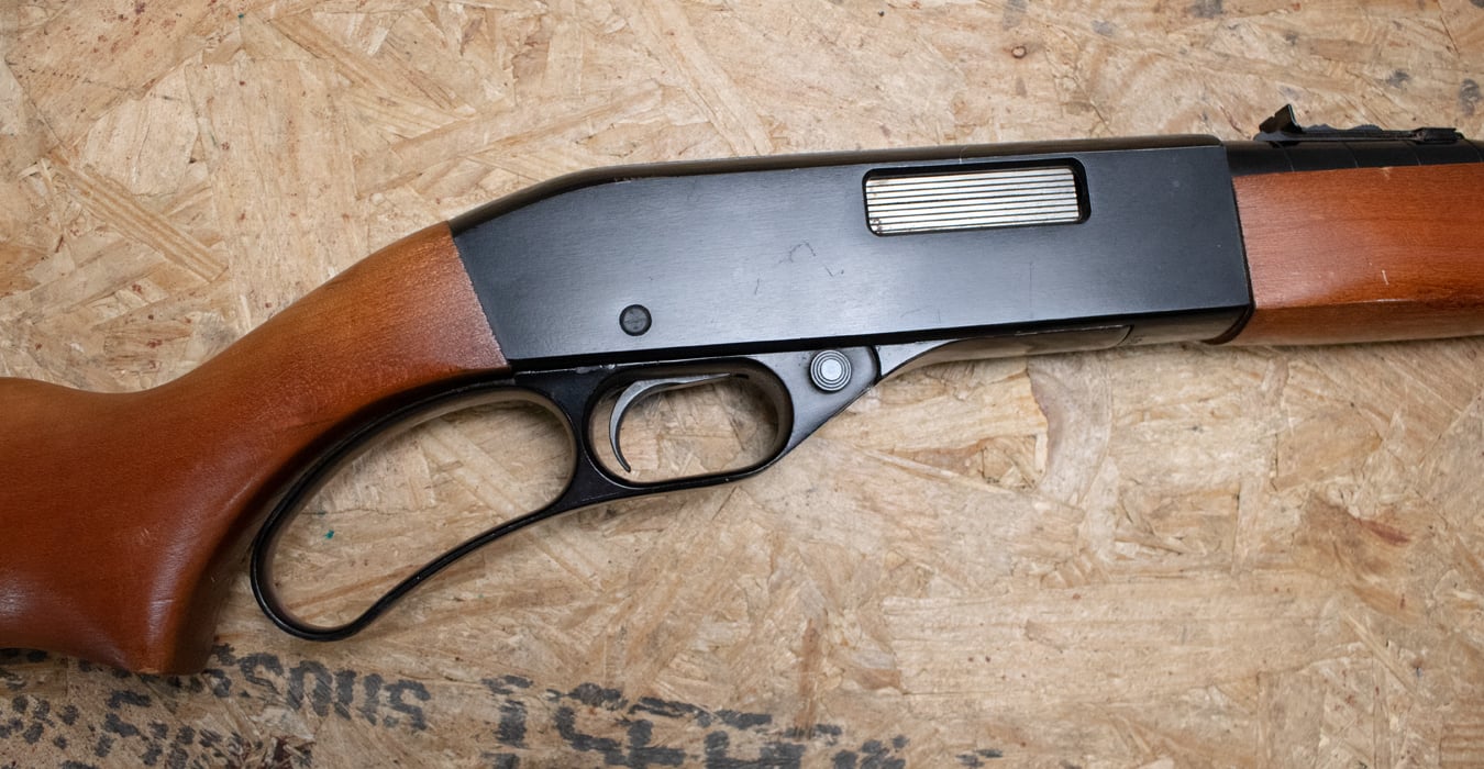 SEARS Model 5 22S/L/LR Police Trade-In Lever-Action Rifle with Smooth Wood Stock