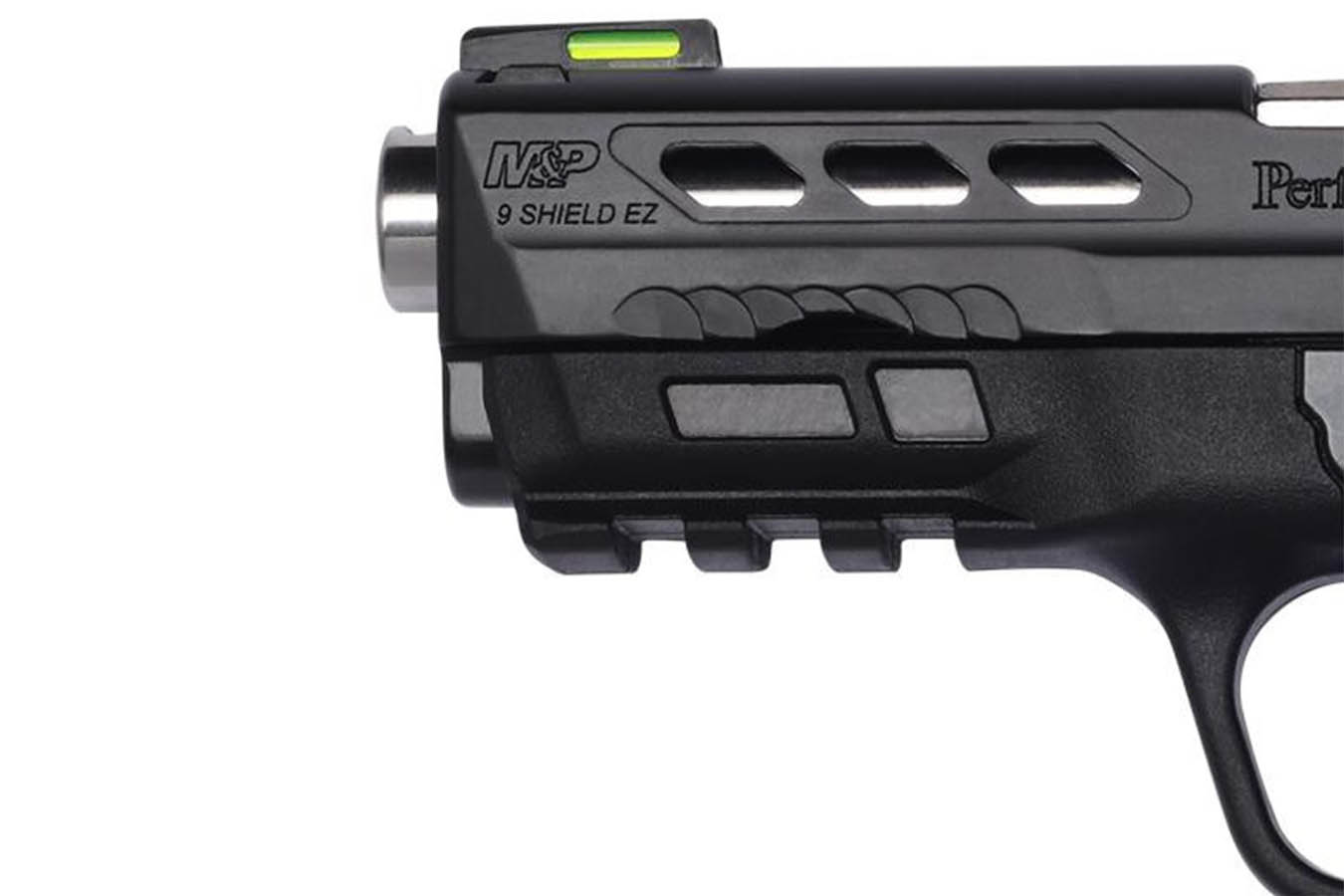 Smith & Wesson MP9 Shield EZ 9mm Performance Center Pistol with Silver Ported Barrel and Thumb