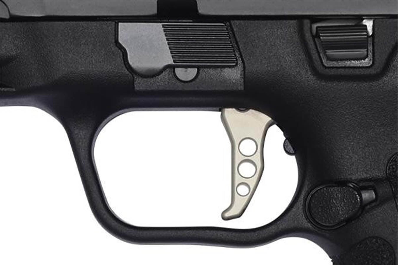 Smith & Wesson MP9 Shield EZ 9mm Performance Center Pistol with Silver Ported Barrel and Thumb
