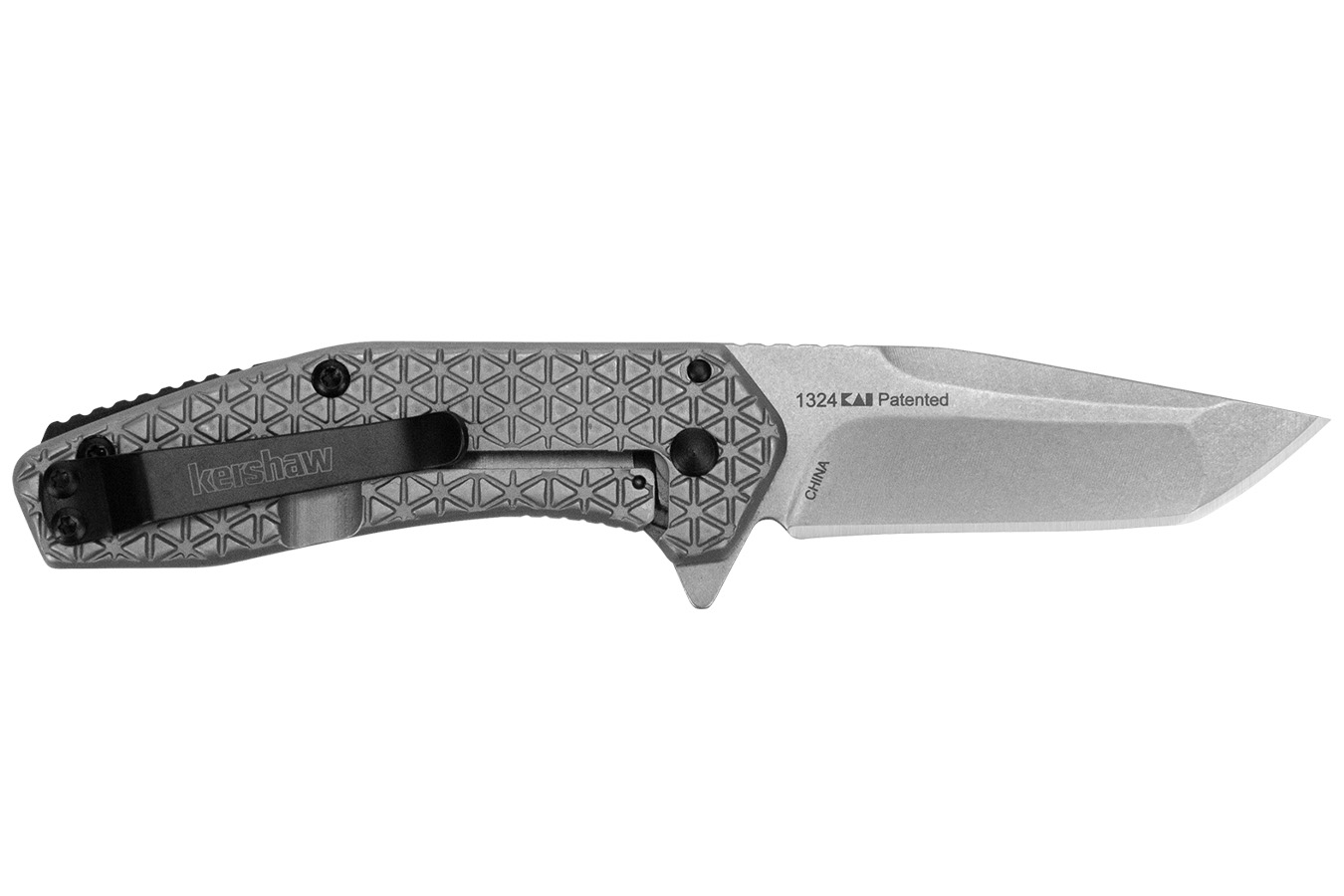 Kershaw Knives Cathode Folding Pocket Knife - Stonewashed