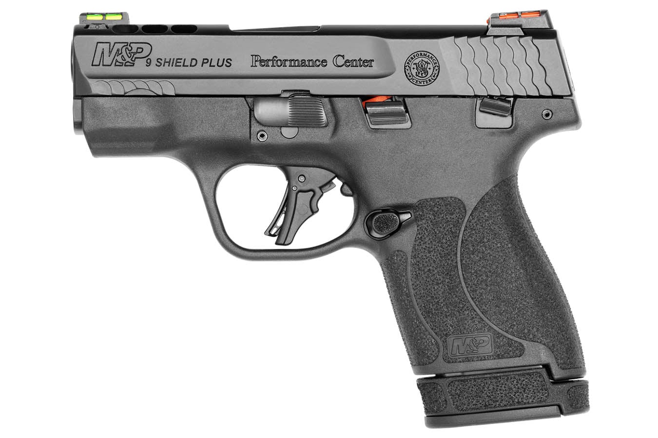SMITH AND WESSON M&P Shield Plus 9mm Performance Center Pistol with Ported Barrel and Slide