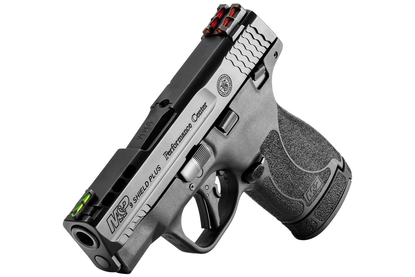 SMITH AND WESSON M&P Shield Plus 9mm Performance Center Pistol with Ported Barrel and Slide
