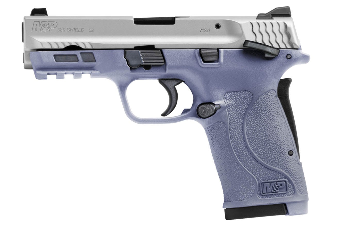 Smith & Wesson MP 380 Shield EZ 380 ACP Semi-Auto Pistol with Crushed Orchid Frame