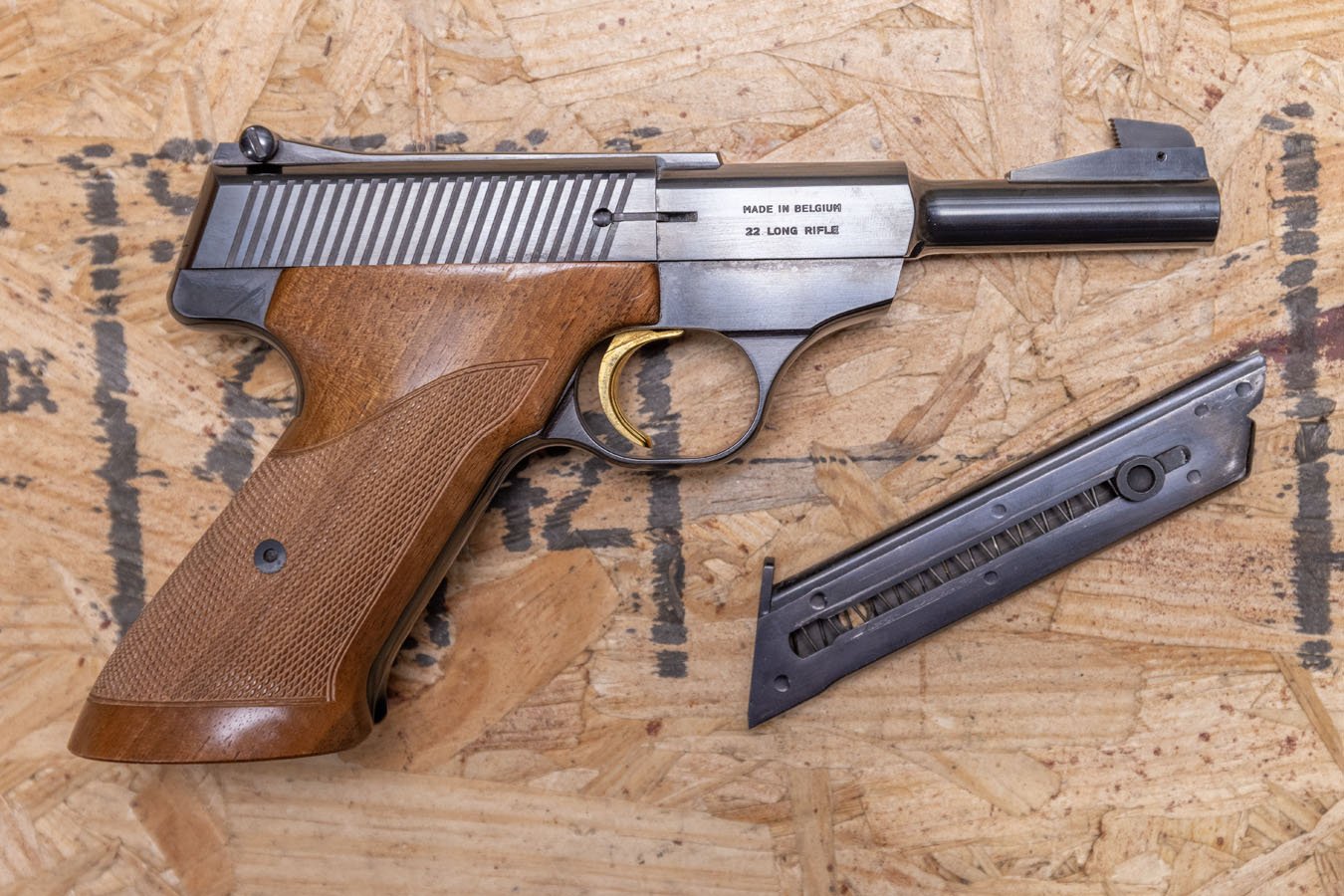 BROWNING FIREARMS Challenger 22 LR Police Trade-In Pistol Belgium Production