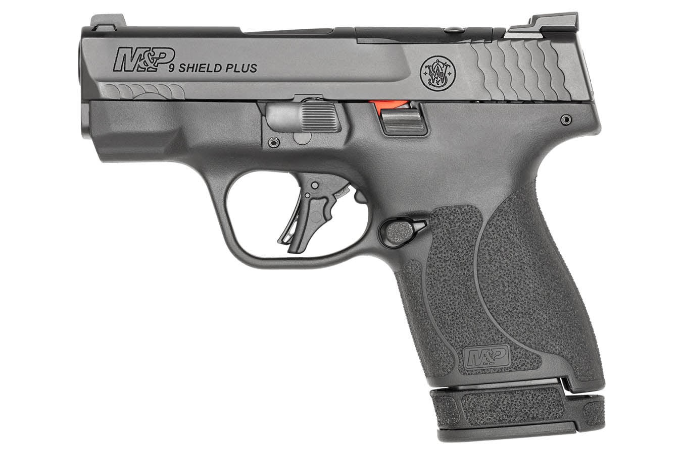 SMITH AND WESSON M&P9 Shield Plus 9mm Optic Ready Micro-Compact Pistol with Night Sights and Thumb Safety