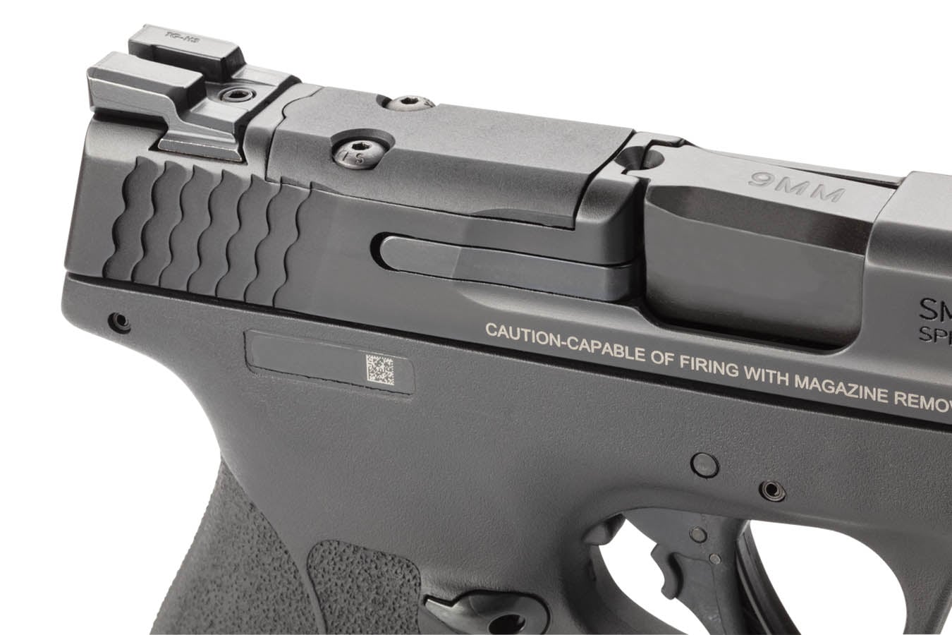 SMITH AND WESSON M&P9 Shield Plus 9mm Optic Ready Micro-Compact Pistol with Night Sights and Thumb Safety