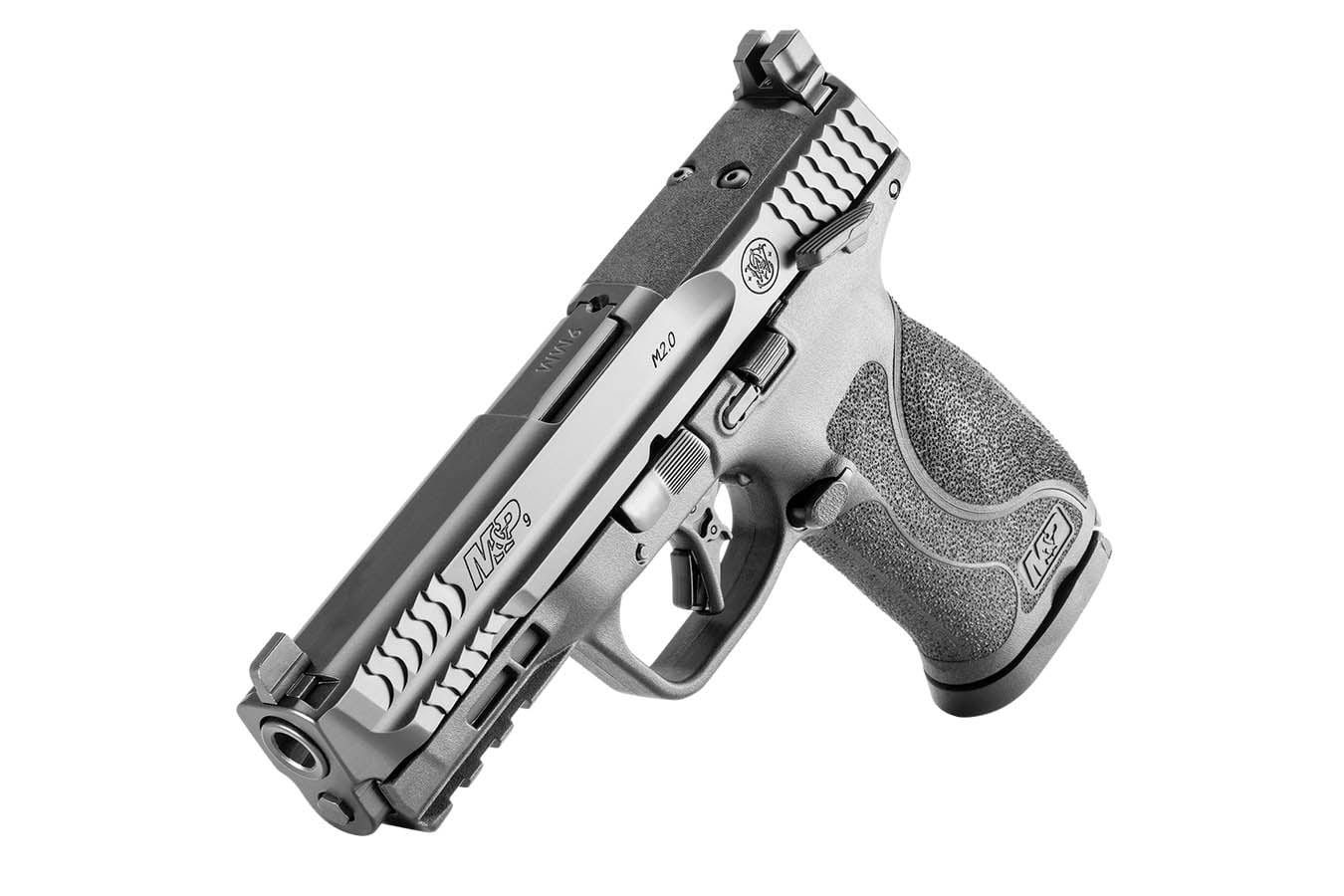 SMITH AND WESSON M&P9 M2.0 9mm Optic Ready Pistol with 4.25 Inch Barrel and Manual Thumb Safety