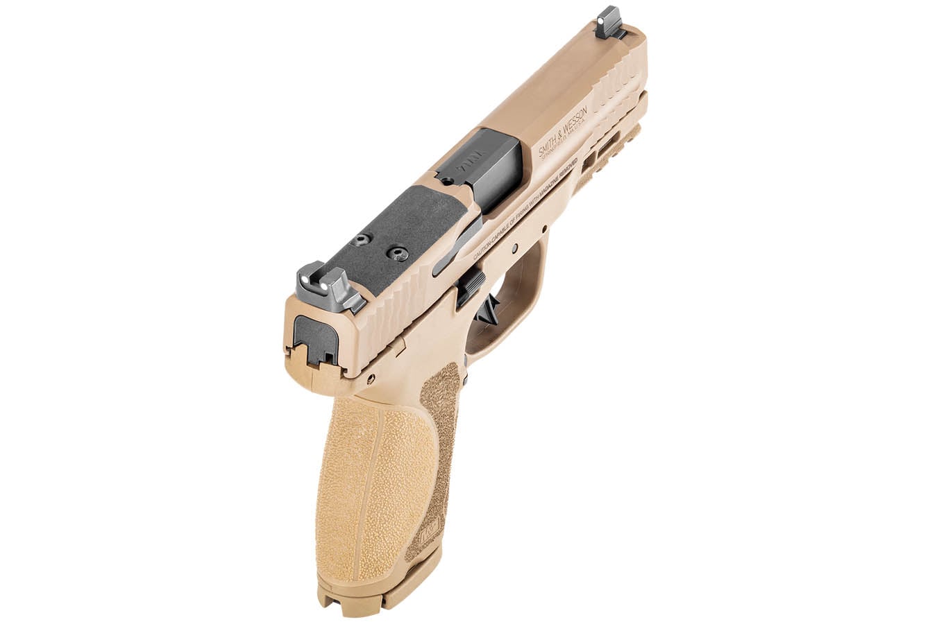 SMITH AND WESSON M&PAnd P 9mm Compact Pistol In FDE