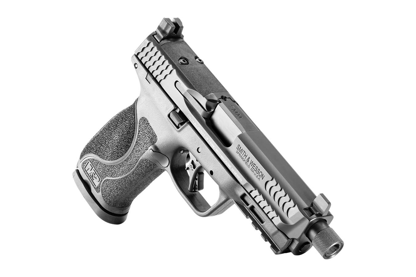 Smith & Wesson MP9 M2.0 9mm Pistol with Threaded Barrel and No Thumb Safety