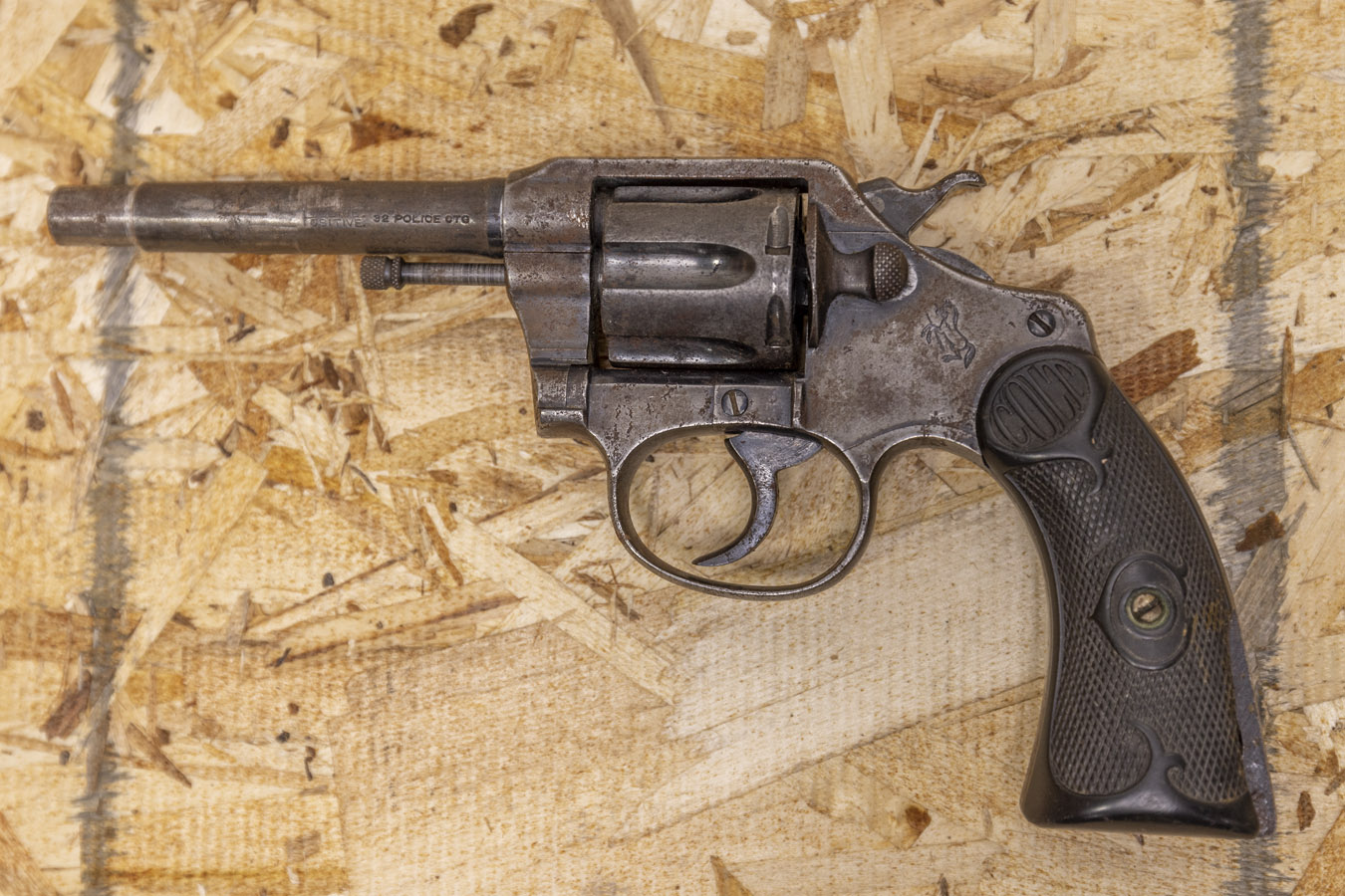 COLT Police Positive 32 SW Long Police Trade-In Revolver DA/SA
