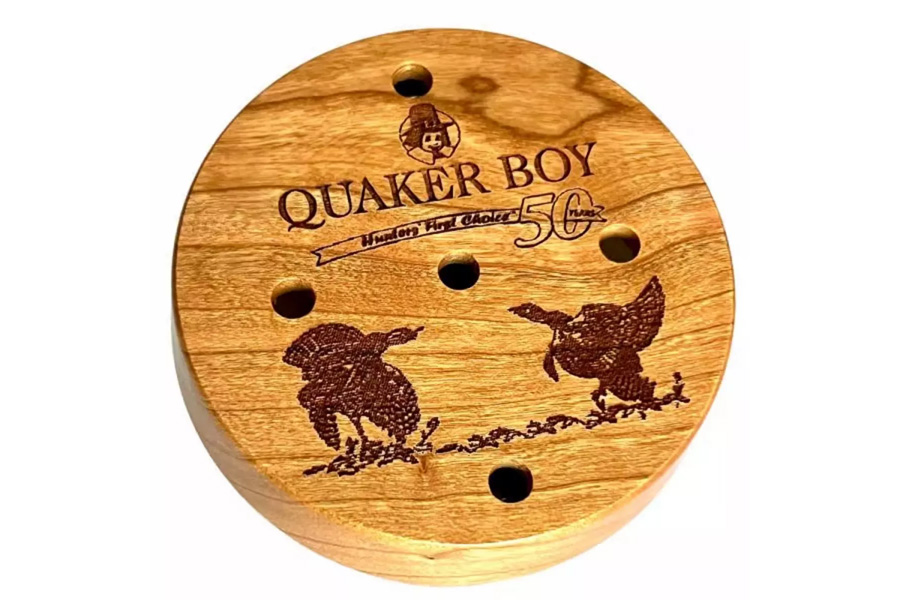 QUAKER BOY 50th Anniversary Aristocrat Glass Pot Turkey Call
