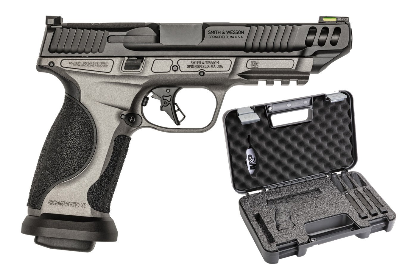 Smith & Wesson MP9 M2.0 Metal Performance Center Competitor 9mm Optic Ready Striker-Fired Pistol