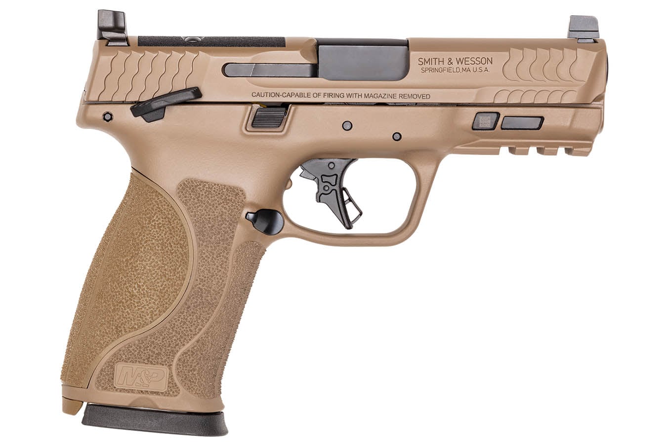 Smith & Wesson MP10 M2.0 Full-Size 10mm Optic Ready Pistol with Flat Dark Earth Finish
