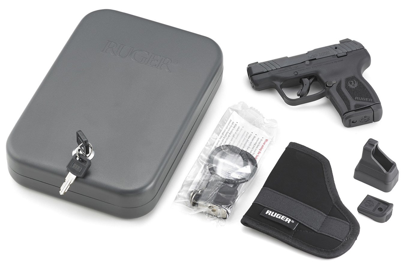 thumbnail image 2 of Armaspec ROOK Micro Compensator – 9mm/.380, 1/2x28 Thread, Stainless Steel, Black 2 of 4