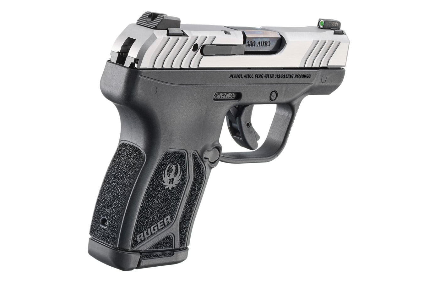 RUGER LCP MAX 380 ACP Pistol with Manual Thumb Safety