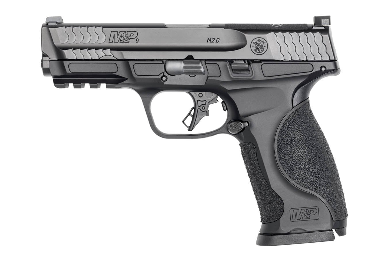 SMITH AND WESSON M&P9 M2.0 Metal 9mm Optic Ready Pistol with 4.25 Inch Barrel and Night Sights