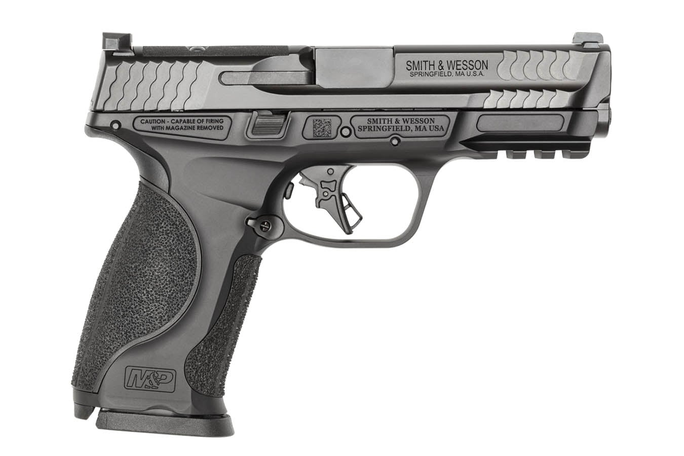 SMITH AND WESSON M&P9 M2.0 Metal 9mm Optic Ready Pistol with 4.25 Inch Barrel and Night Sights