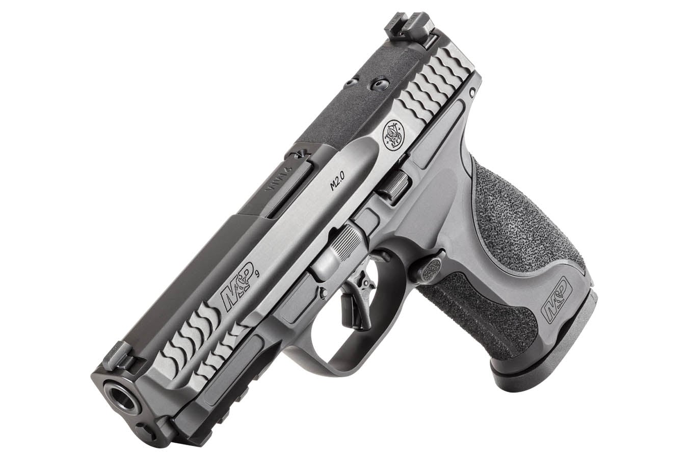 SMITH AND WESSON M&P9 M2.0 Metal 9mm Optic Ready Pistol with 4.25 Inch Barrel and Night Sights