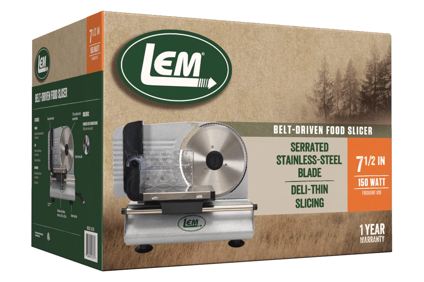 LEM Meat Slicer With 7.5