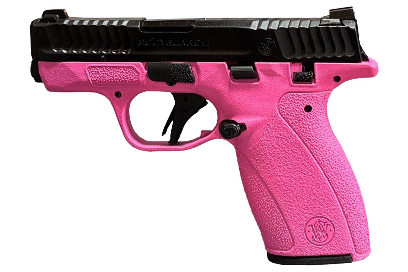 SMITH AND WESSON MP Bodyguard 2.0 380 ACP Pistol with Black Slide and Hot Pink Frame