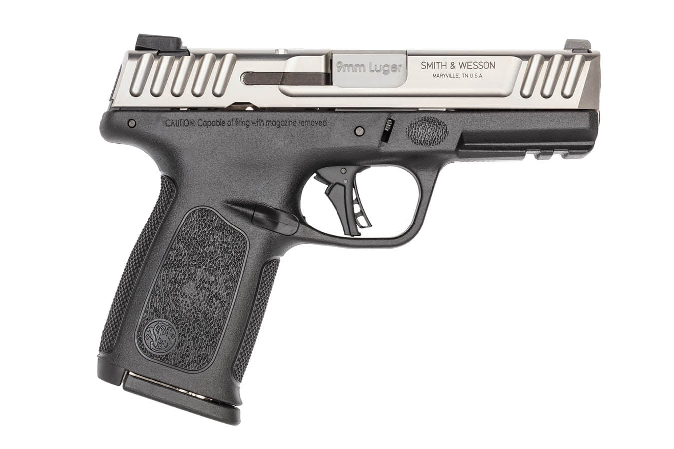 Smith & Wesson SD9 2.0 9mm Pistol with Two-Tone Finish and Accessory Rail