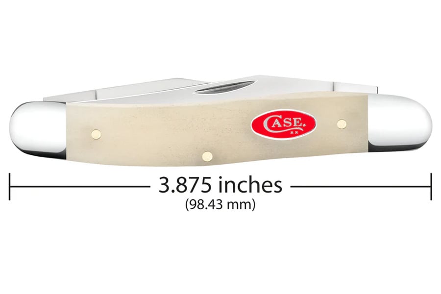 WRCASE Smooth Muskrat Natural Bone