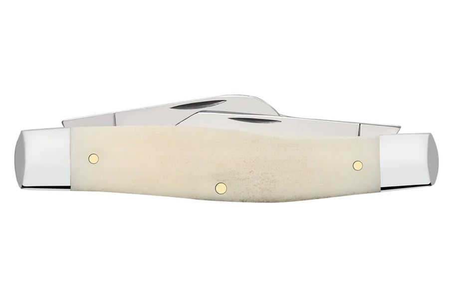 WRCASE Large Smooth Stockman Natural Bone