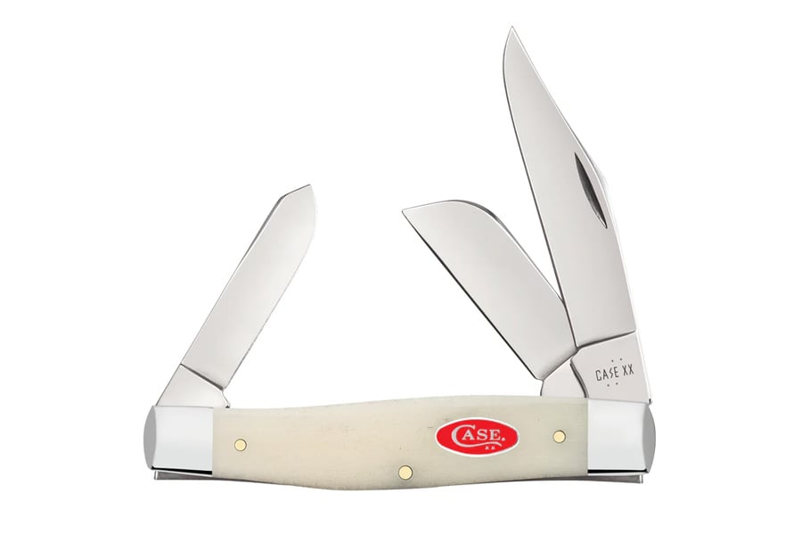 WRCASE Large Smooth Stockman Natural Bone