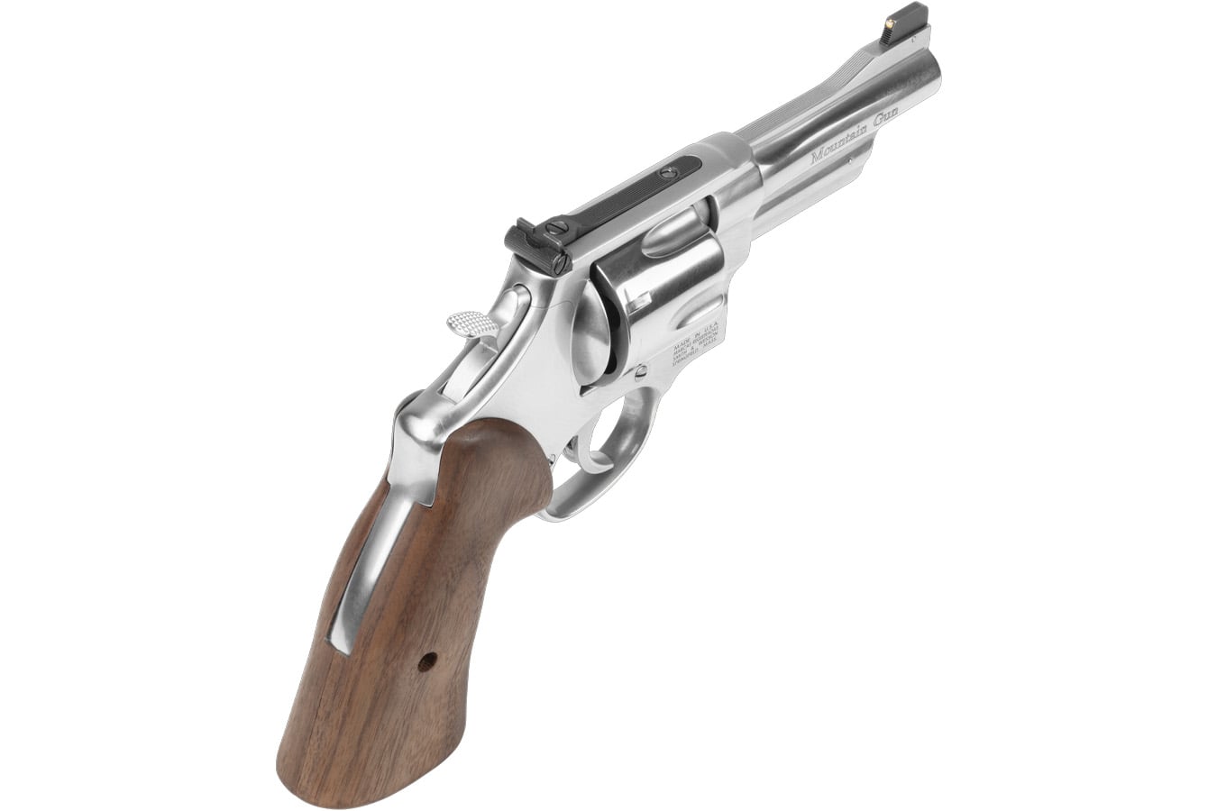 SMITH AND WESSON 610 Mountain Gun 10mm DA/SA Revolver with Walnut Bear Hug Grips