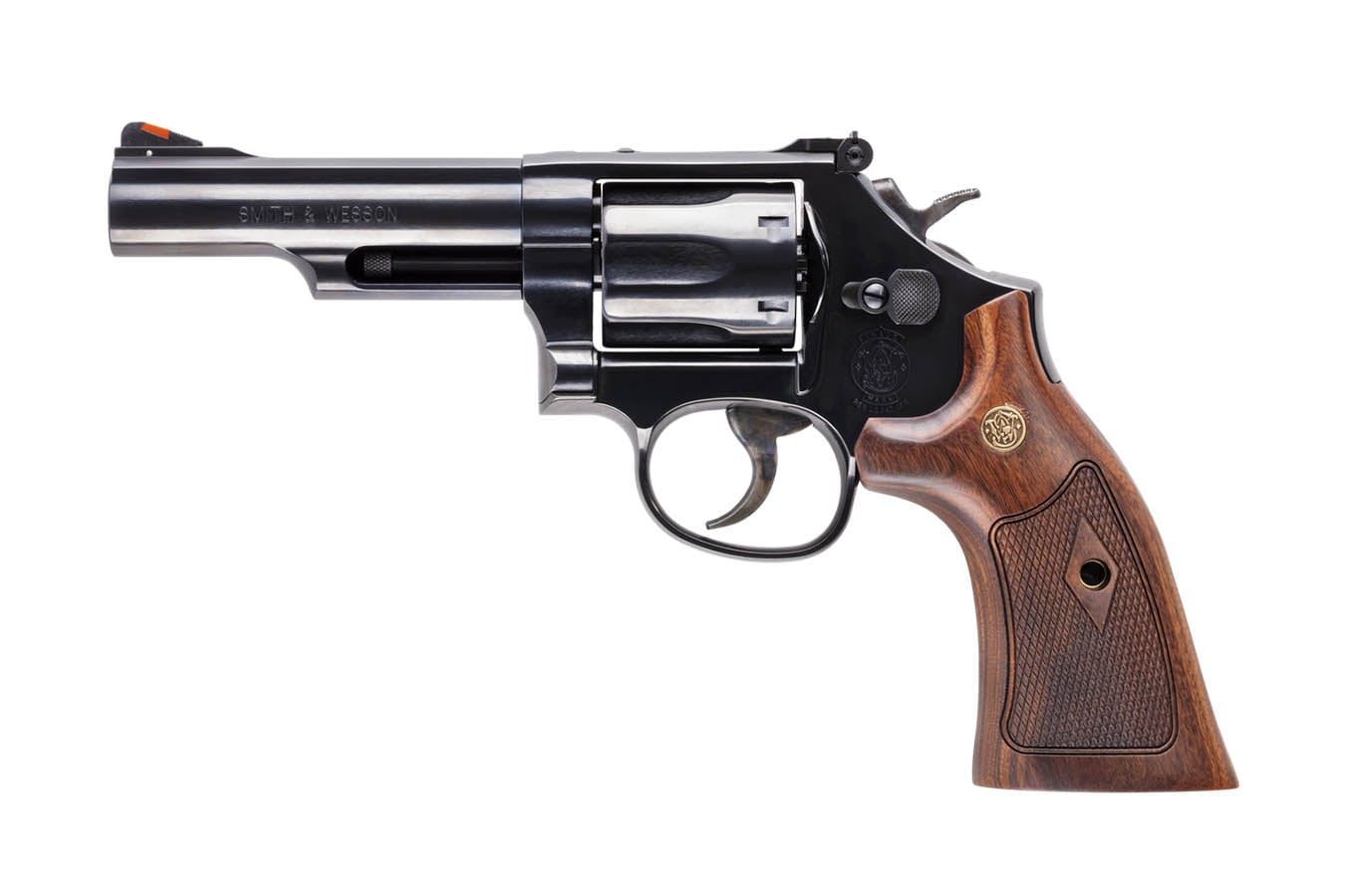 Smith & Wesson Model 19 Classic 357 Magnum K-Frame Revolver with Checkered Wood Grip