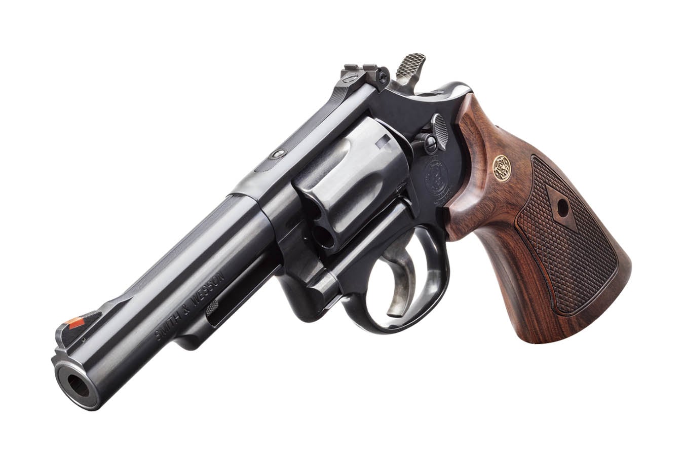 Smith & Wesson Model 19 Classic 357 Magnum K-Frame Revolver with Checkered Wood Grip