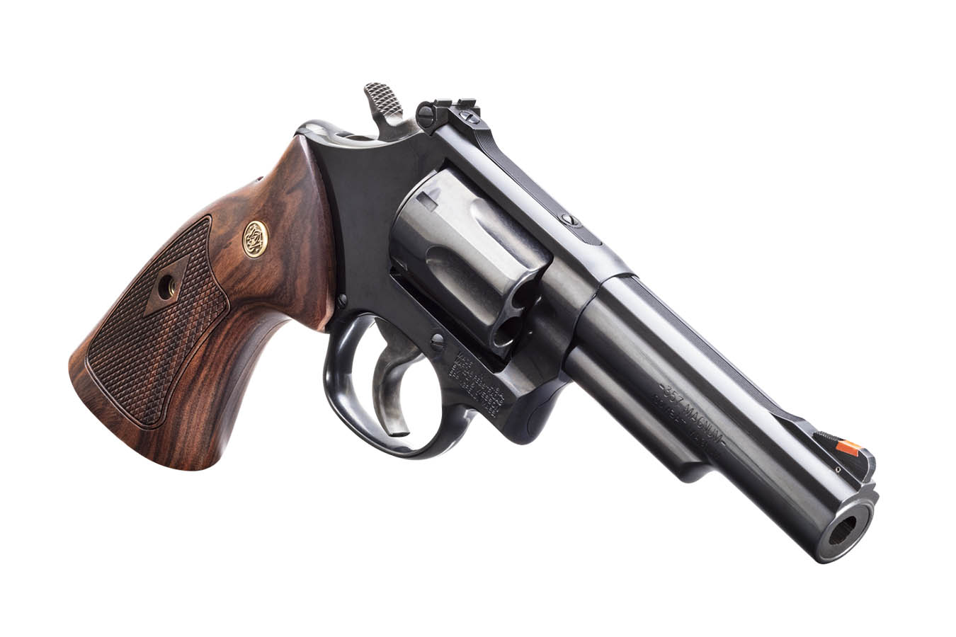 Smith & Wesson Model 19 Classic 357 Magnum K-Frame Revolver with Checkered Wood Grip