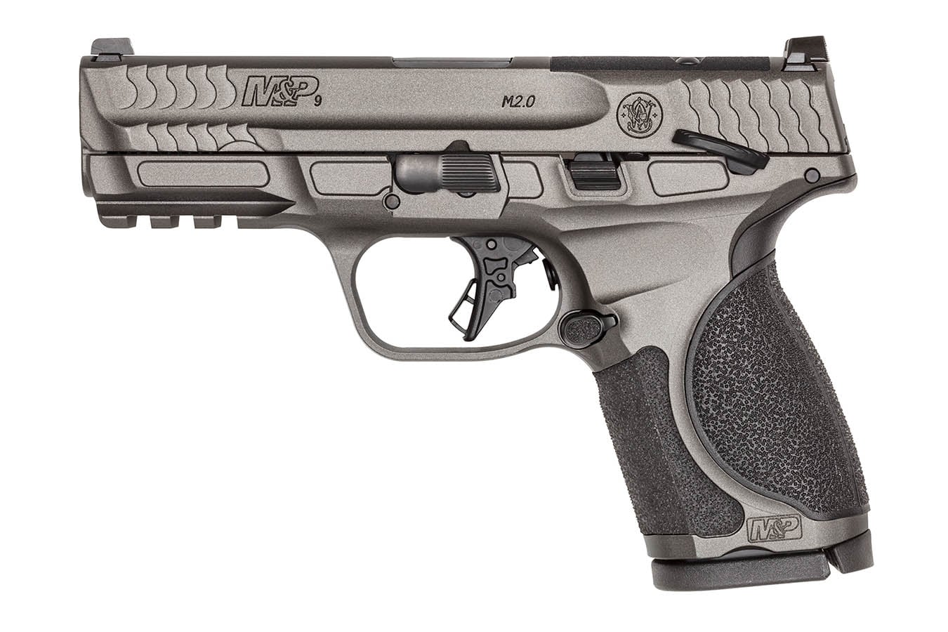 SMITH AND WESSON M&P9 M2.0 Compact Metal 9mm Optic Ready Pistol with Manual Thumb Safety