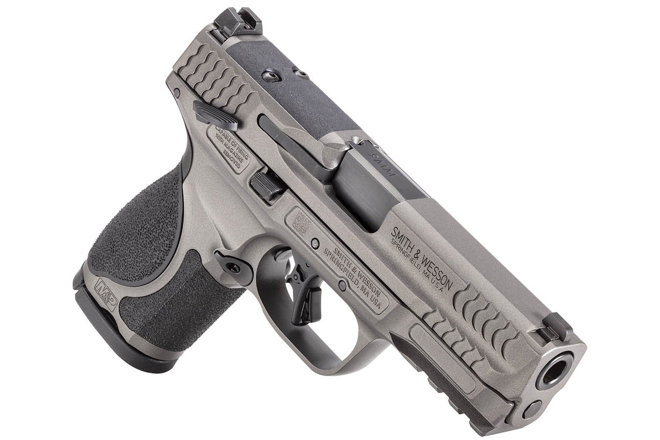 SMITH AND WESSON M&P9 M2.0 Compact Metal 9mm Optic Ready Pistol with Manual Thumb Safety