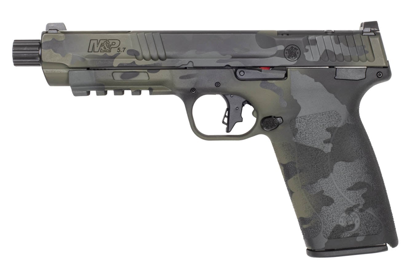 SMITH AND WESSON M&P 5.7 5.7x28mm Optic Ready Limited Edition Pistol with Multicam Finish