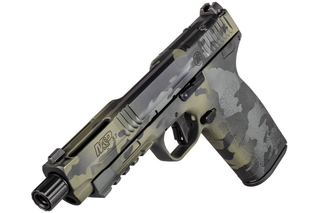 SMITH AND WESSON M&P 5.7 5.7x28mm Optic Ready Limited Edition Pistol with Multicam Finish