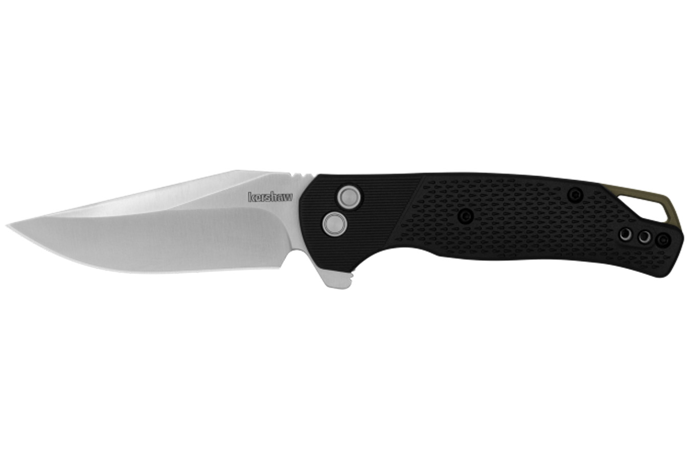 KERSHAW KNIVES Runoff Folding Pocket Knife, Black