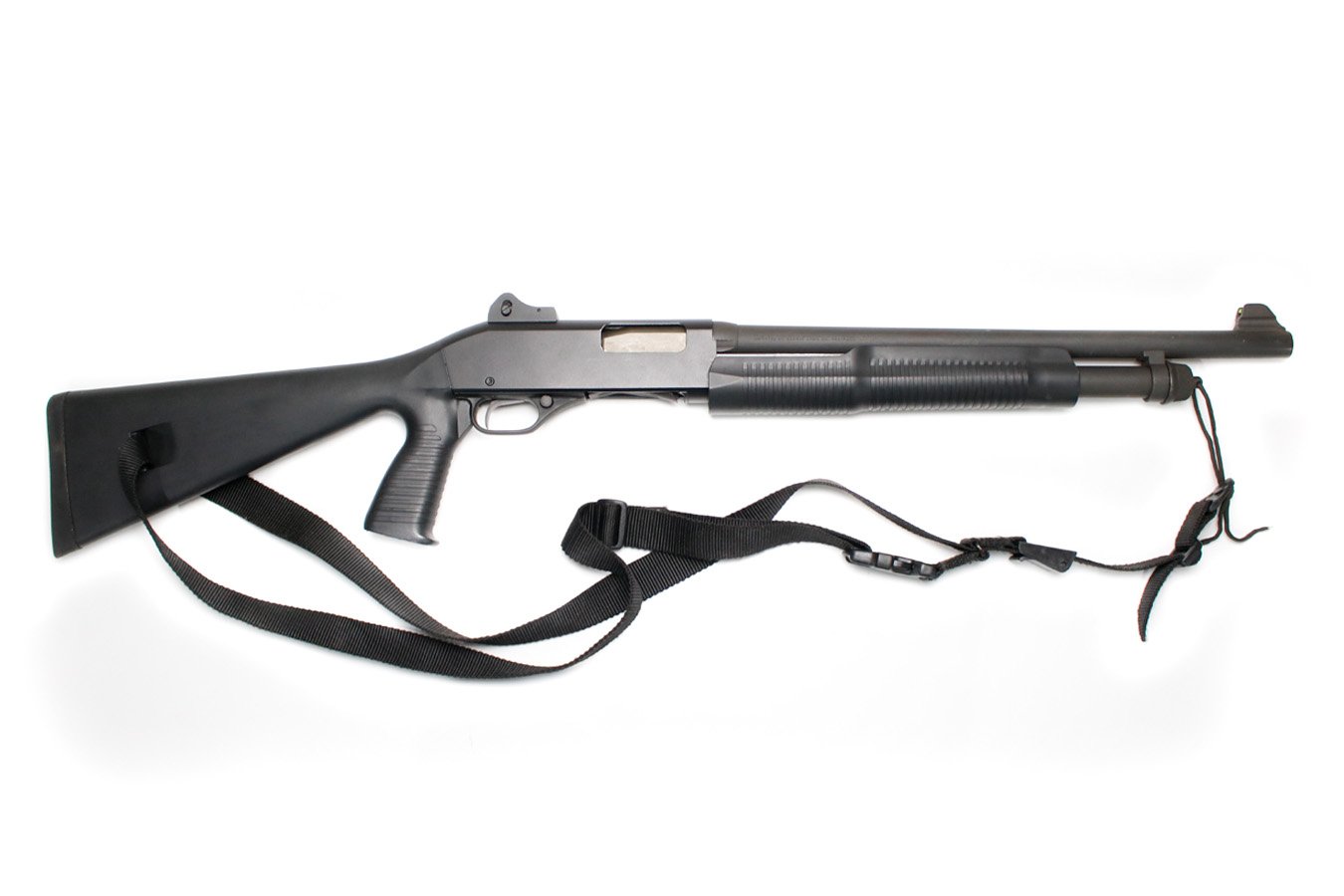 STEVENS 320 12 GA Police Trade-In Pump Shotgun