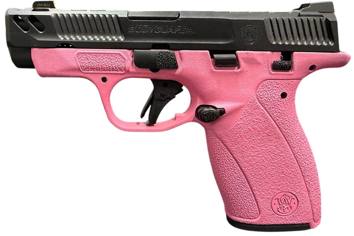 SMITH AND WESSON Bodyguard 2.0 Carry Comp 380 ACP Semi-Auto Pistol with Sherbert Cerakote Finish