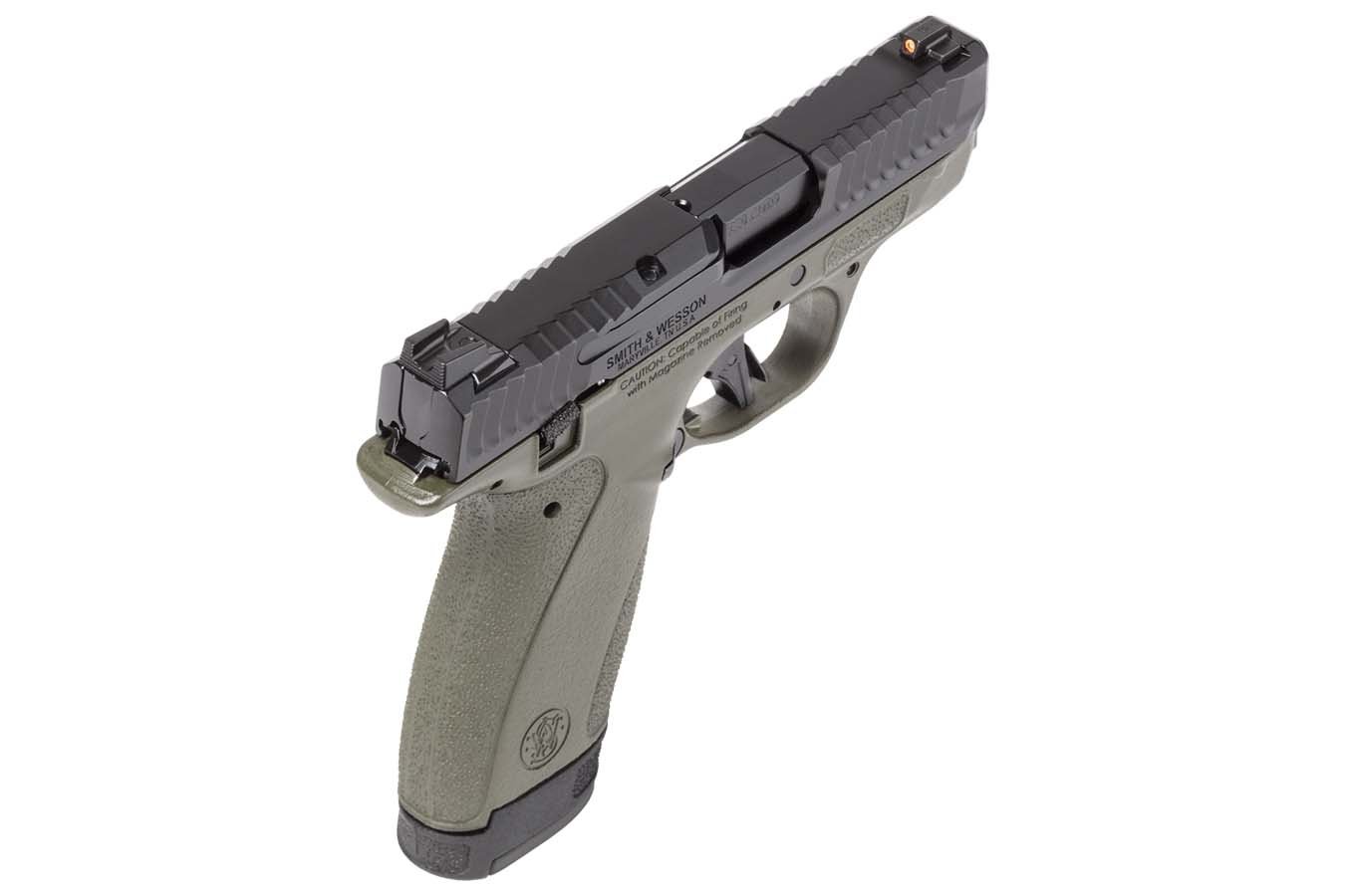 SMITH AND WESSON MP Bodyguard 2.0 380 ACP Semi-Auto Pistol with OD Green Frame