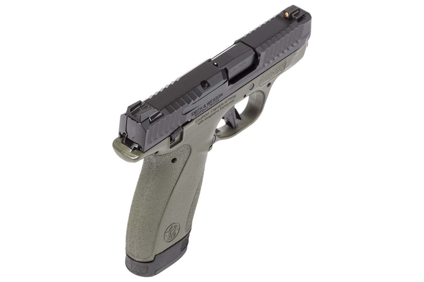 SMITH AND WESSON Bodyguard 2.0 380 ACP Semi-Auto Pistol with OD Green Frame