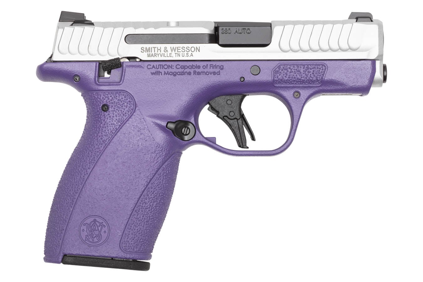 SMITH AND WESSON Bodyguard 2.0 380 ACP Micro Pistol with Aluminum Slide and Purple Frame