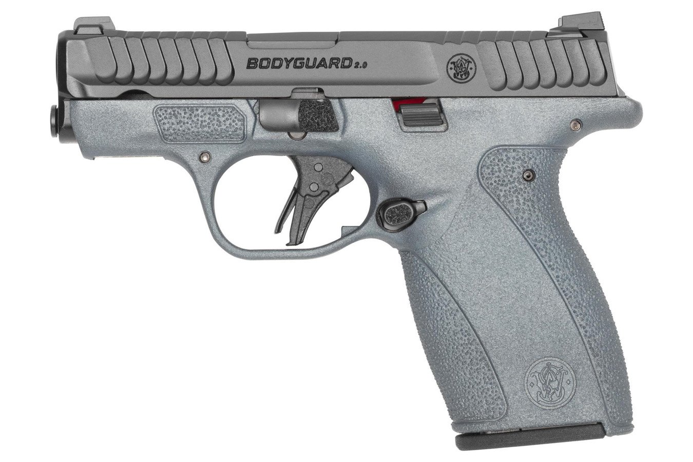 SMITH AND WESSON Bodyguard 2.0 380 ACP Micro Compact Pistol with Blue Titanium Finish (No Thumb Safety)